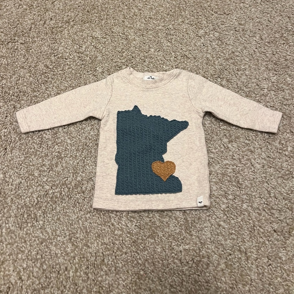 Oh Baby Minnesota long sleeve top
